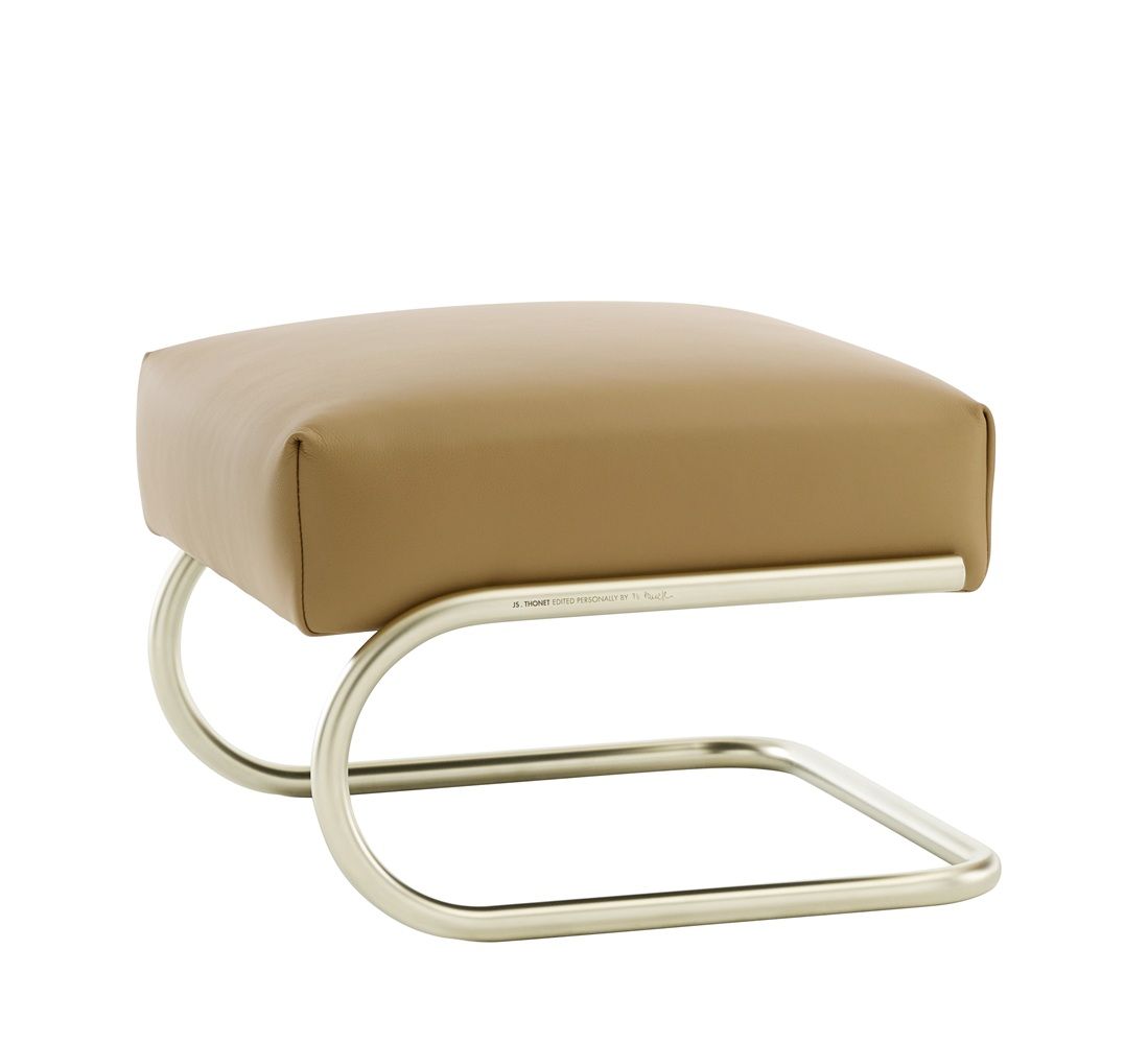 JS. Thonet by Jil Sander S 411 H / S411 H Pouf Nordic Thonet