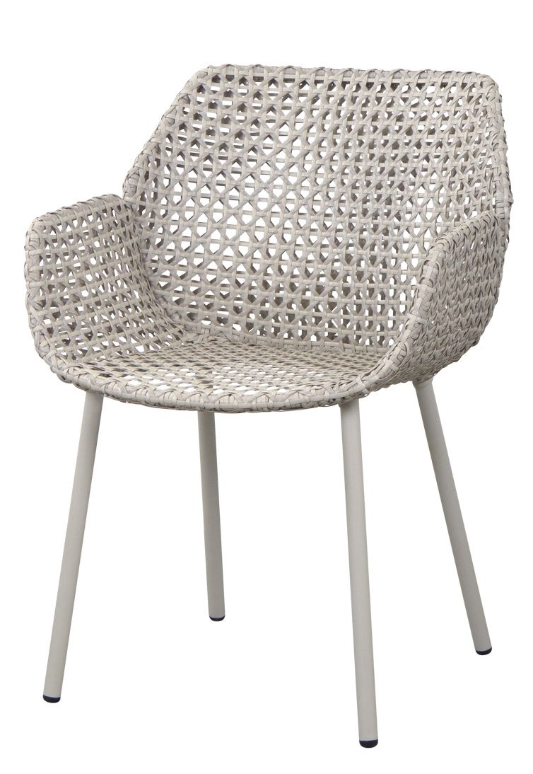 Fauteuil d'extérieur Vibe Cane-Line Sable-Sable foncé