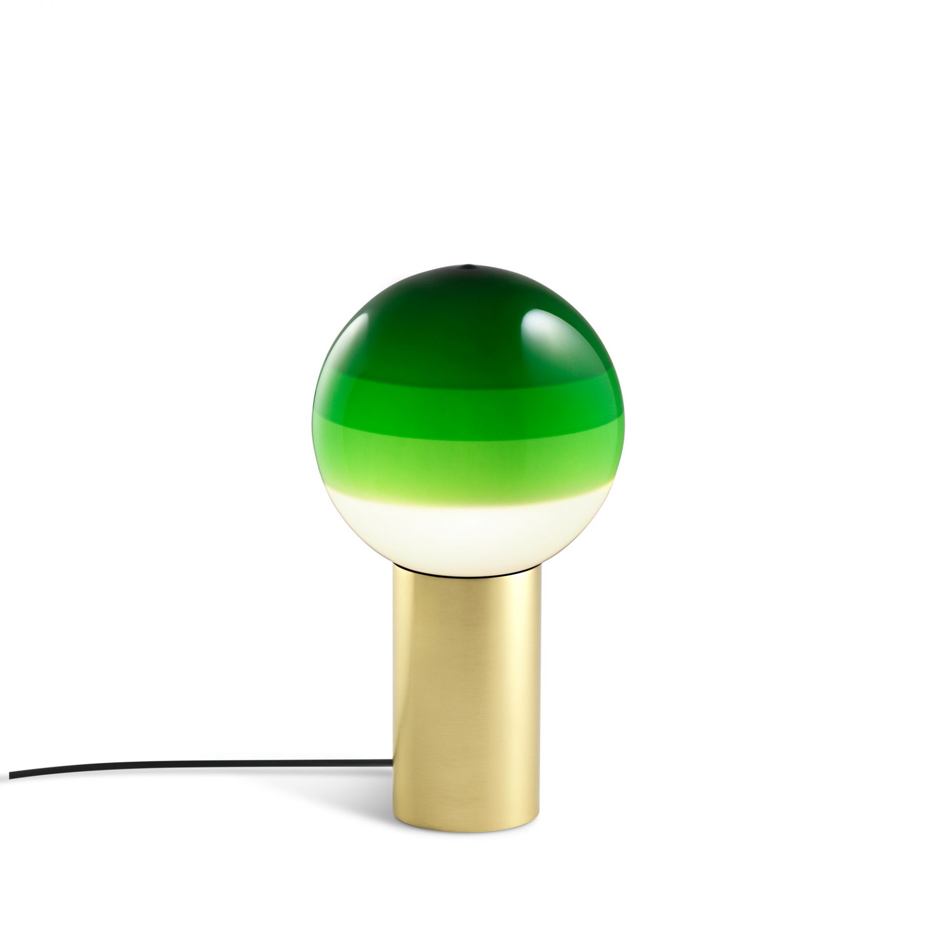 Dipping Light S LED Lampe de table Marset vert - laiton
