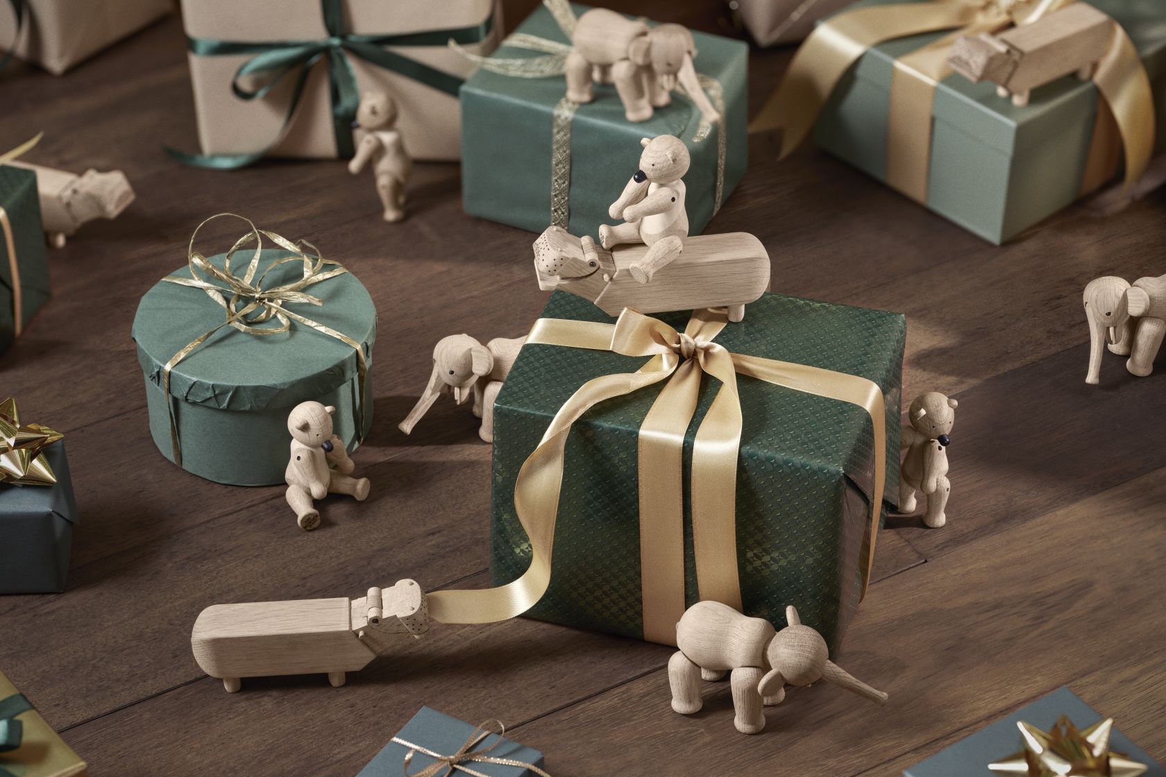 Set Liliput 3 pièces figure en bois Kay Bojesen