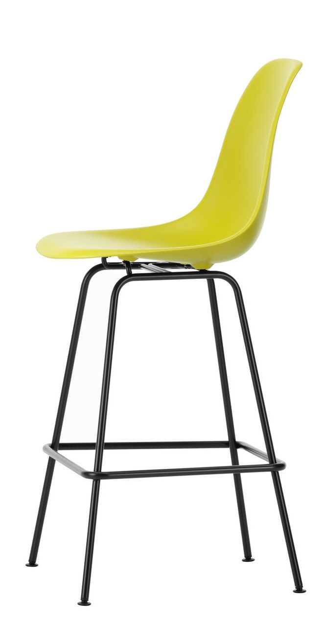 Eames Plastic Bar Stool Tabouret de bar moyen Vitra