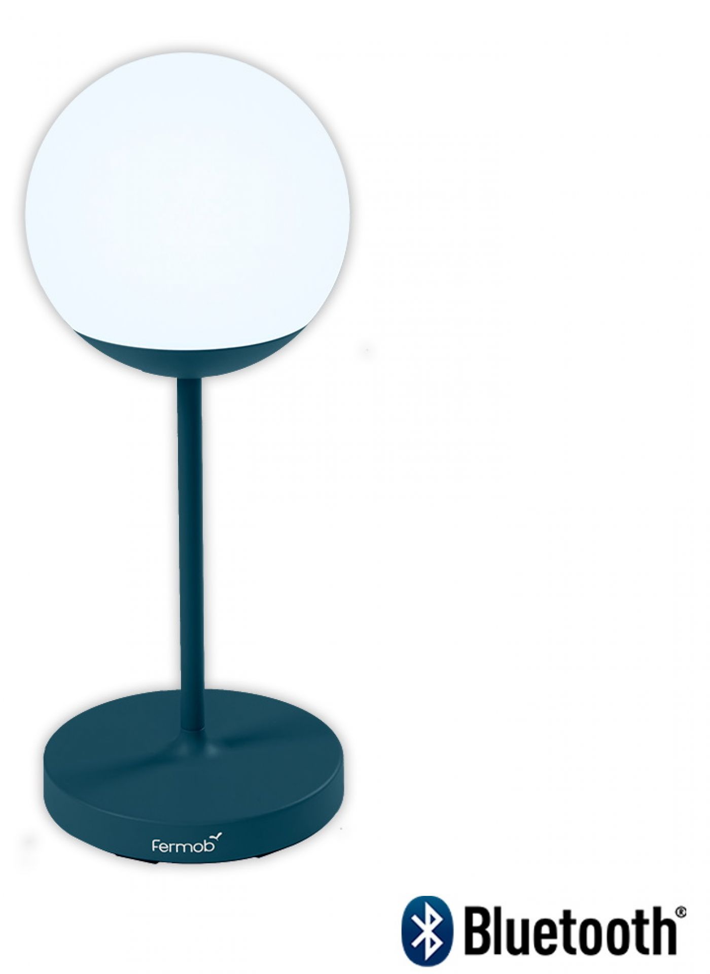 Mooon Lampe de table H 63 cm Bleu acapulco Fermob OFFRE SPECIALE