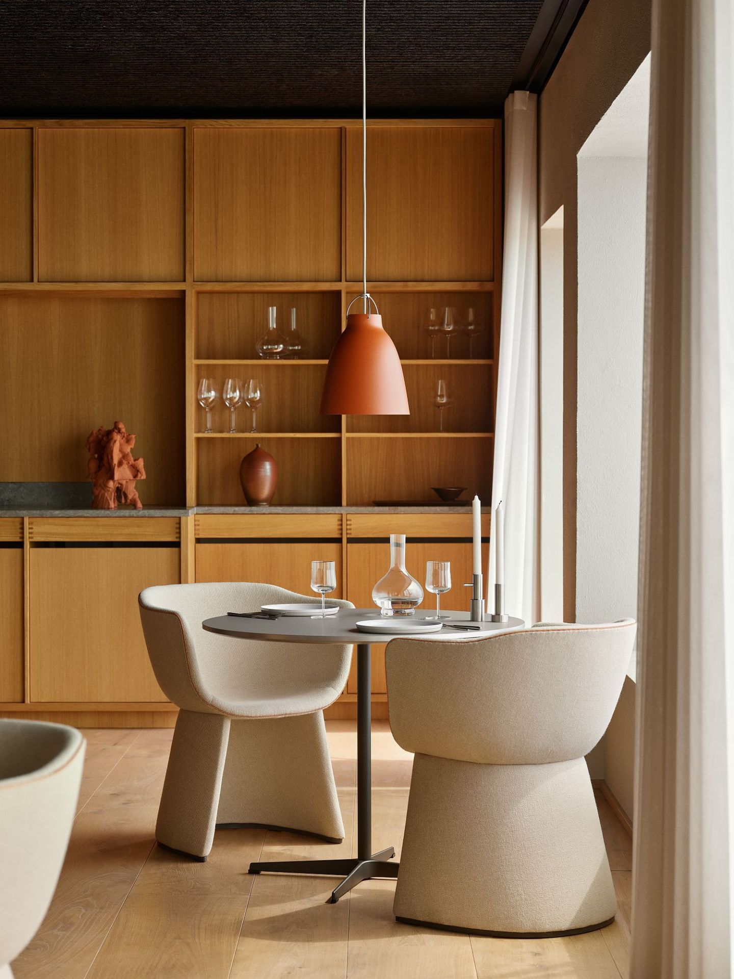 Monolit fauteuil de salon / salle à manger Fritz Hansen