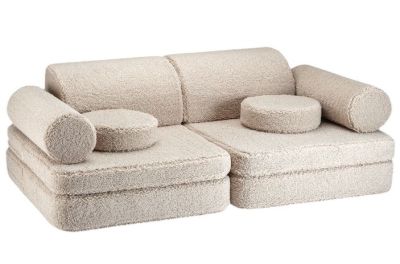 Canapé de jeu pour enfants Tissu Teddy Wigiwama