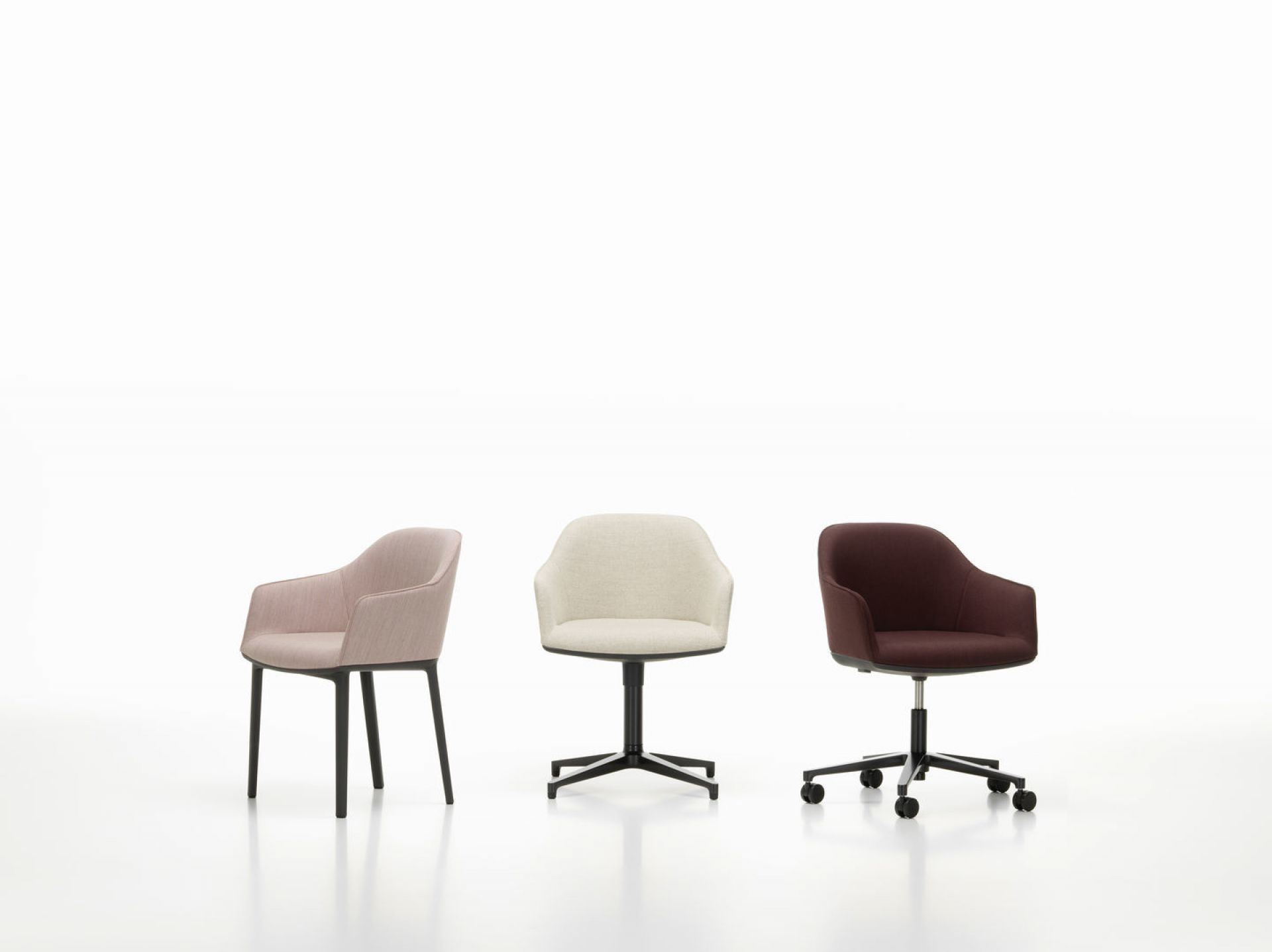 Softshell Chair Base de cinq étoiles Chaise tournante Vitra