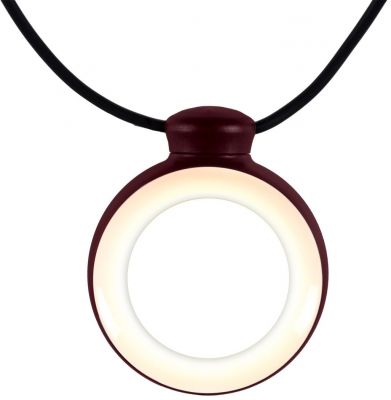 Hoop LED Lumières féériques Outdoor Fermob cerise noire