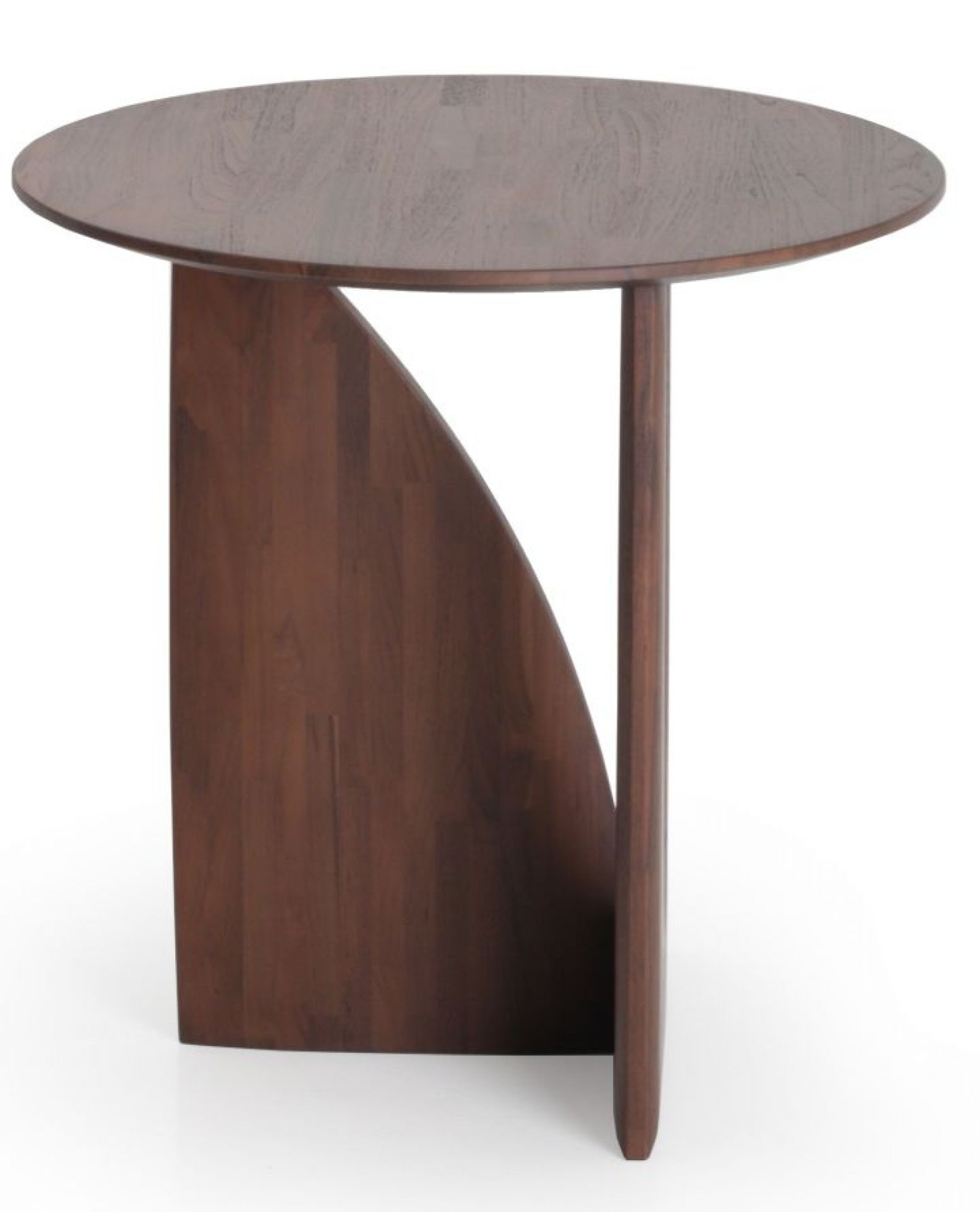 Geometric Table d'appoint Teck Ethnicraft