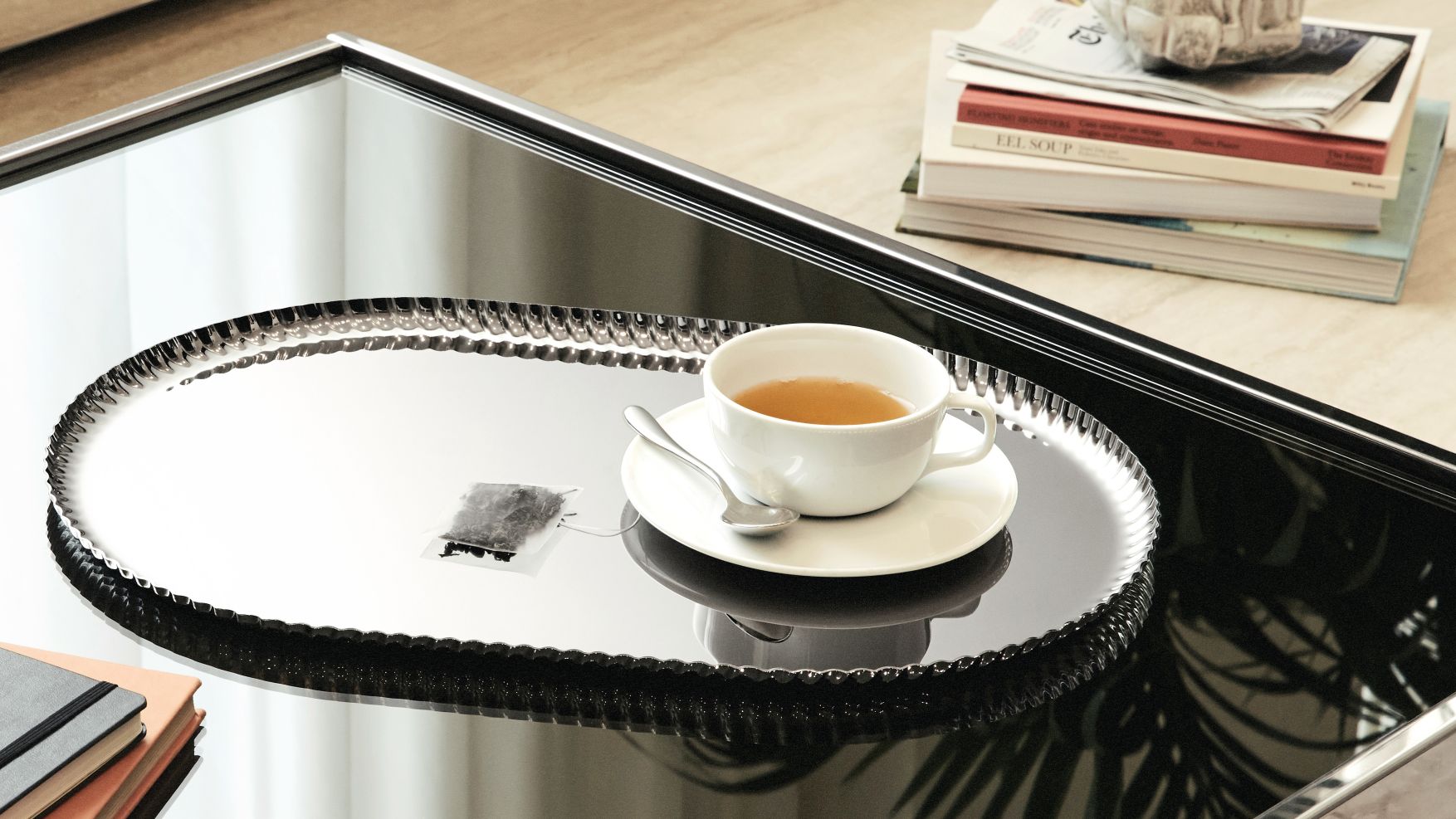 JK01/46 Pleats plateau Alessi