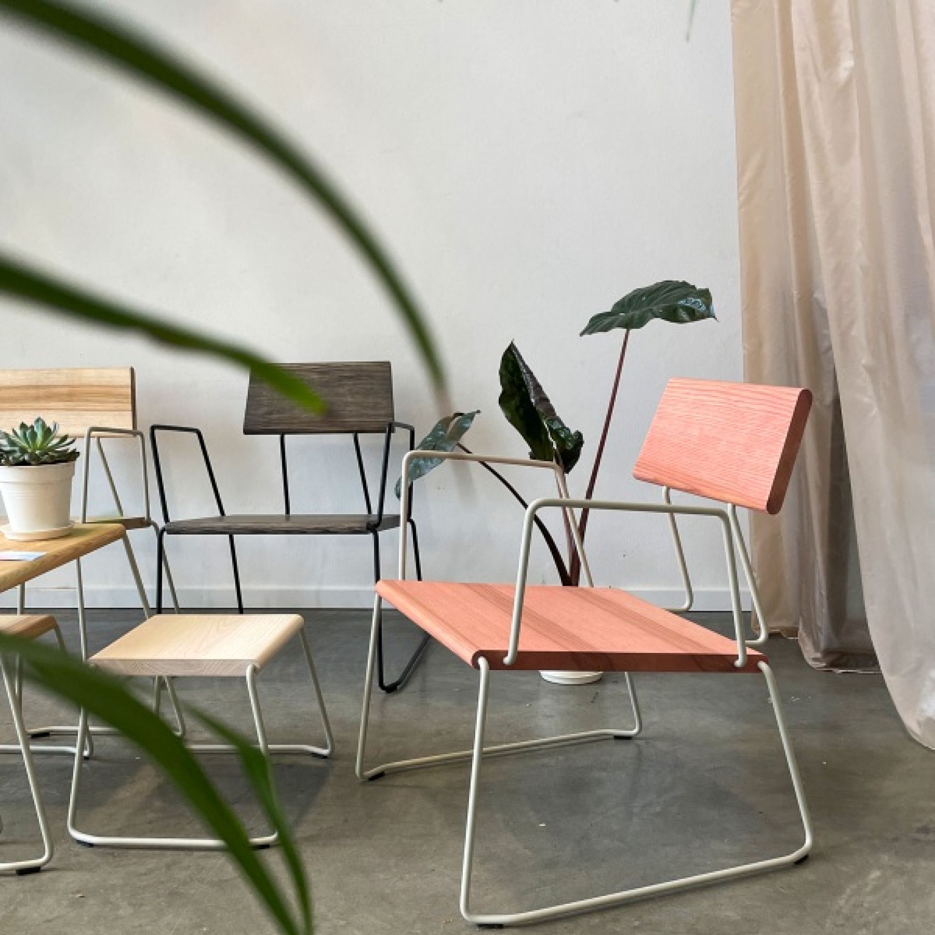 D:008 Loungechair avec Accoudoirs Fuchs & Habicht