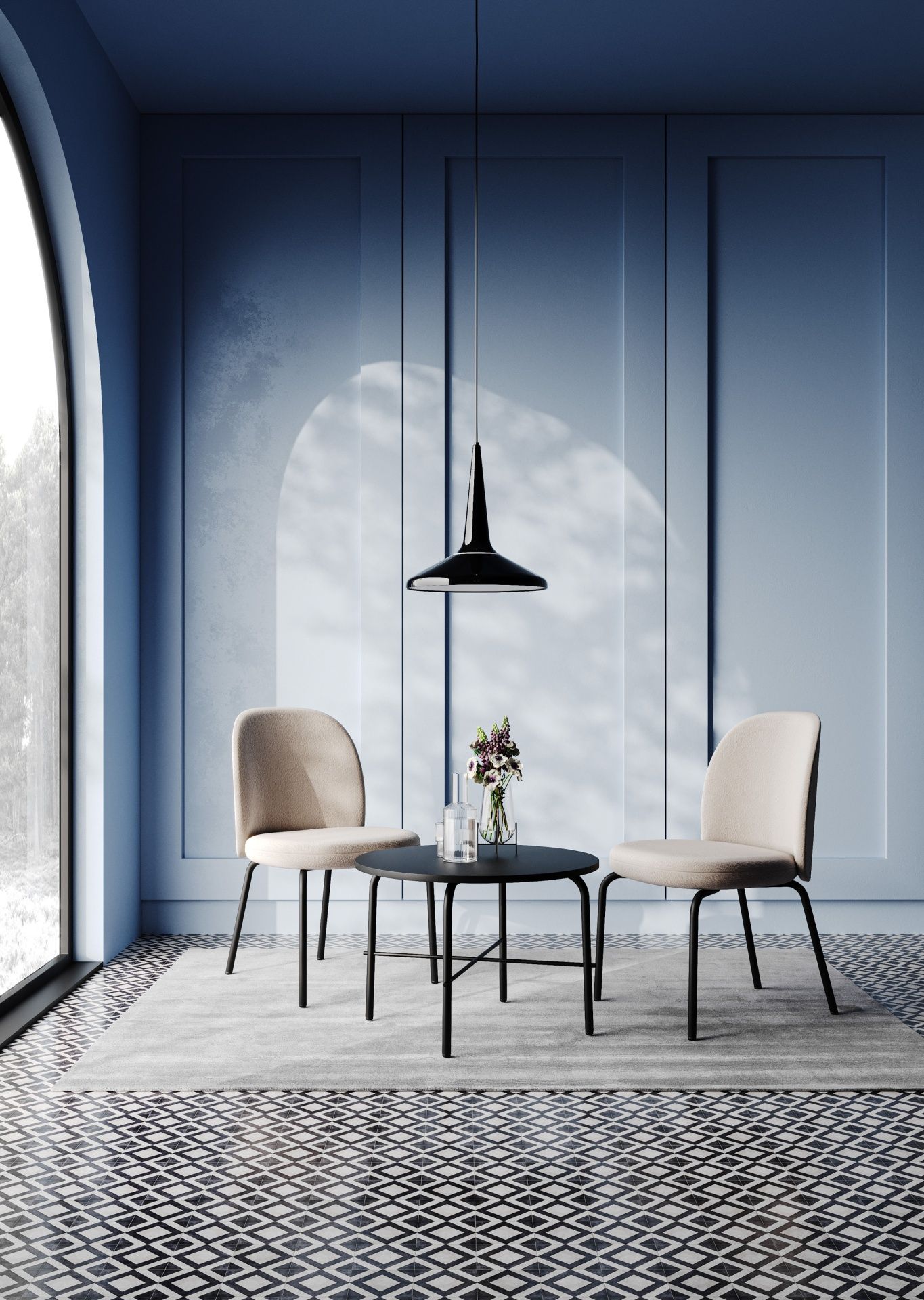 flos FS K 215 chaise / chaise de conférence Bejot