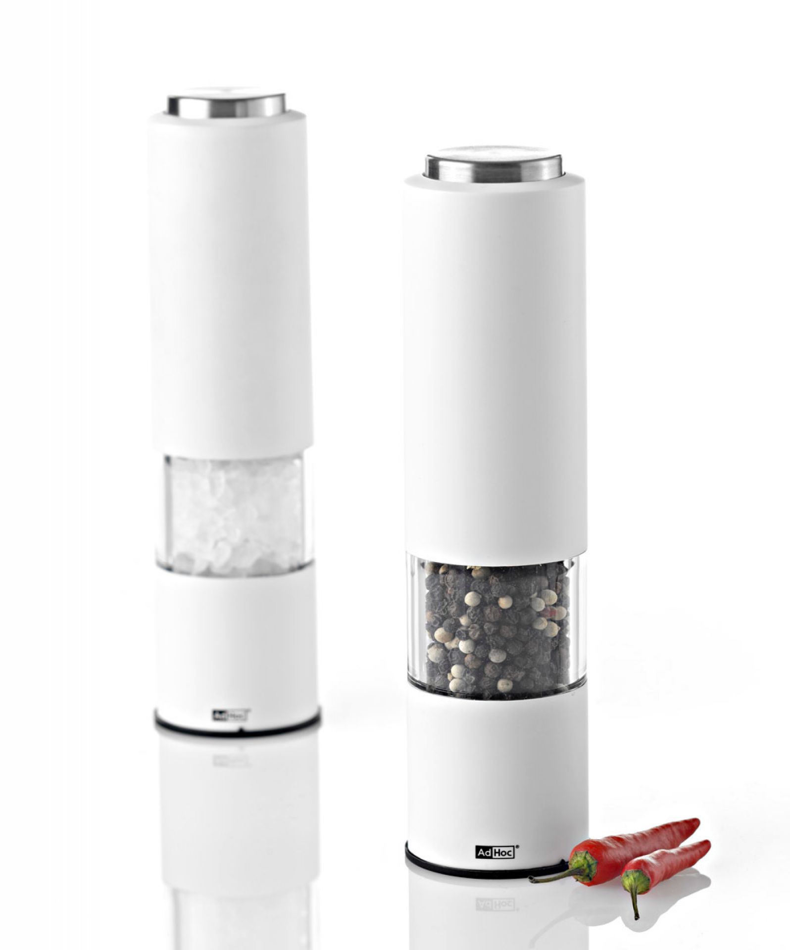 Tropica électrique Moulin poivre ou sel blanc AdHoc OFFRE SPECIALE