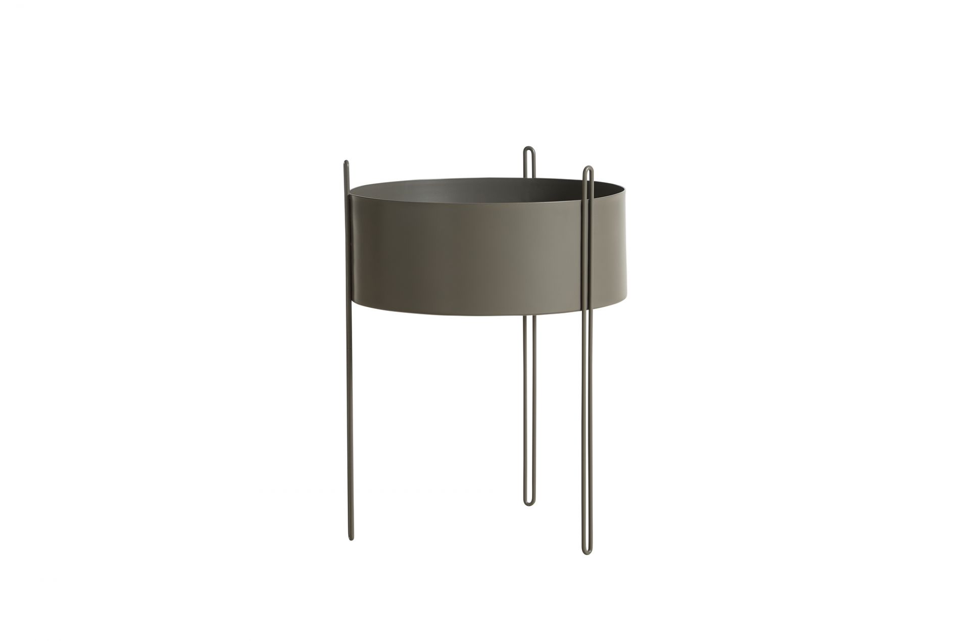 Pidestall Jardinière Grand Taupe Woud