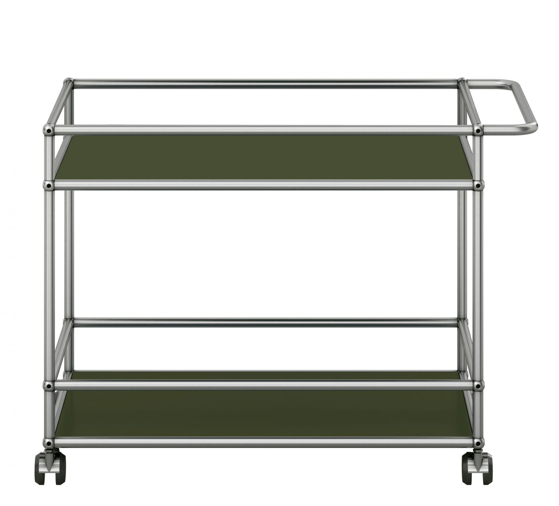 USM Haller Chariot de service Vert olive NOUVEAU COULEUR STANDARD