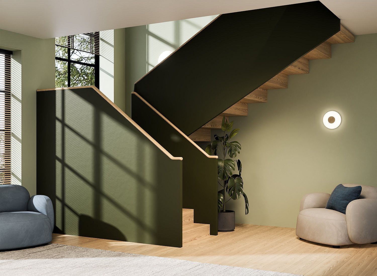 Glint Glass opal Wall lamp Applique murale Northern