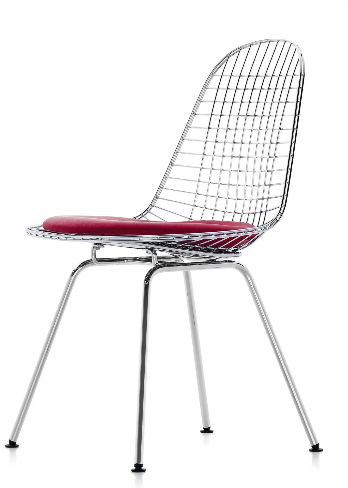 DKX-5 Wire Chair Chaise avec coussins Vitra