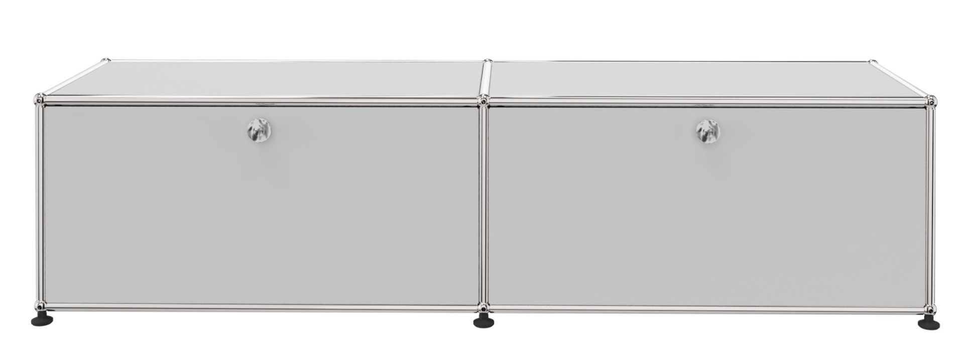 USM Haller Lowboard 2 Volets Blanc pur - FAST DELIVERY