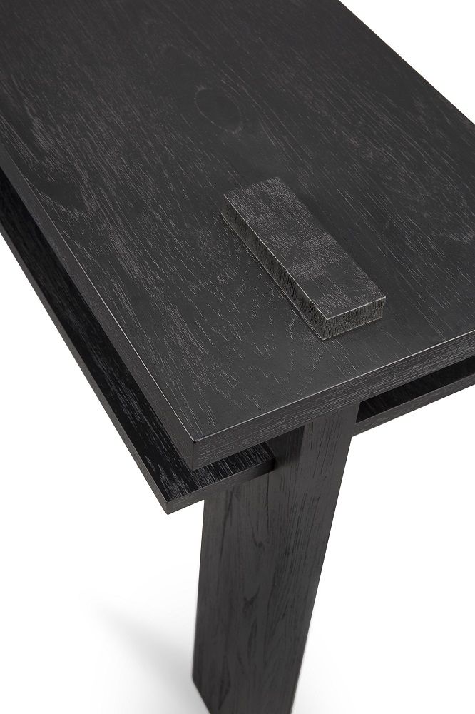 Console Abstract chêne noir Ethnicraft 