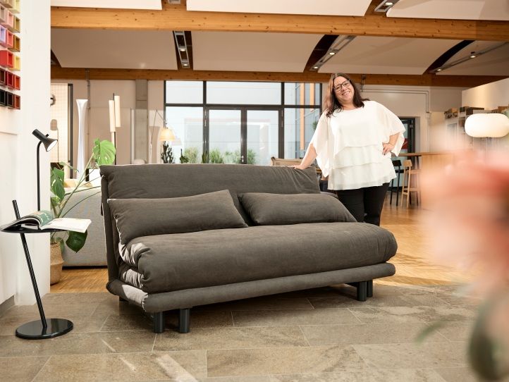 Multy First Canapé-lit 3 places avec coussin compensé ligne roset