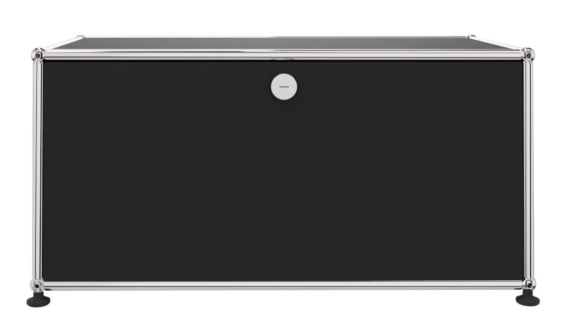 USM Haller Lowboard 1 Clapet Noir graphite - FAST DELIVERY