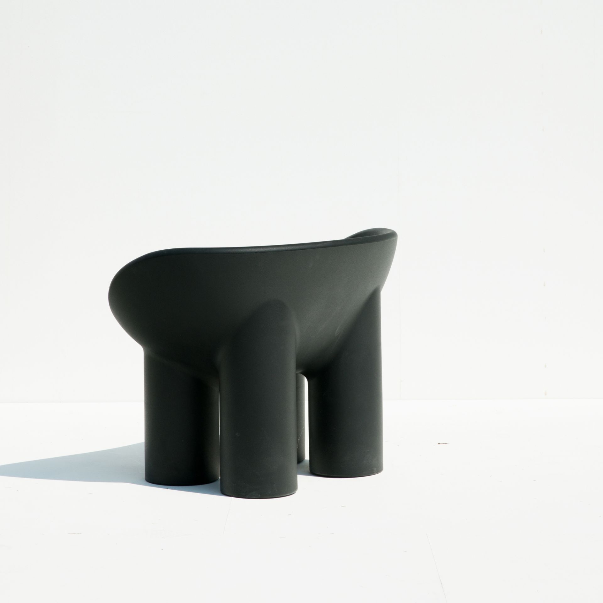 Roly Poly Fauteuil Driade Anthracite