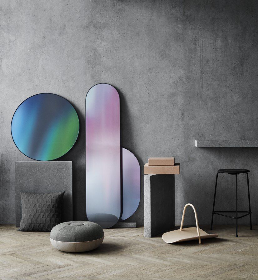 Pouf Large Tabouret Fritz Hansen