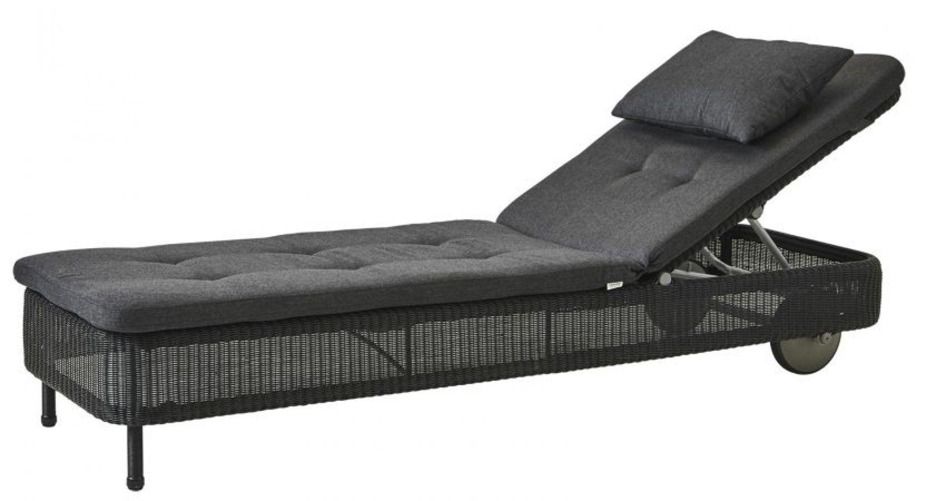 Presley Outdoor Coussin pour Chaise longue Cane-Line noir