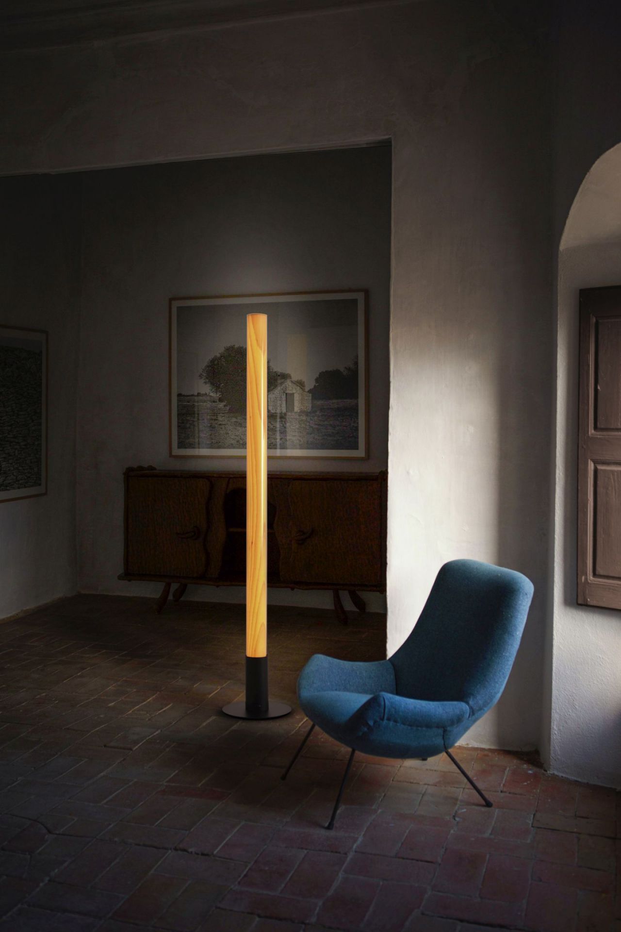 Estela Lampadaire Hêtre LZF Lamps