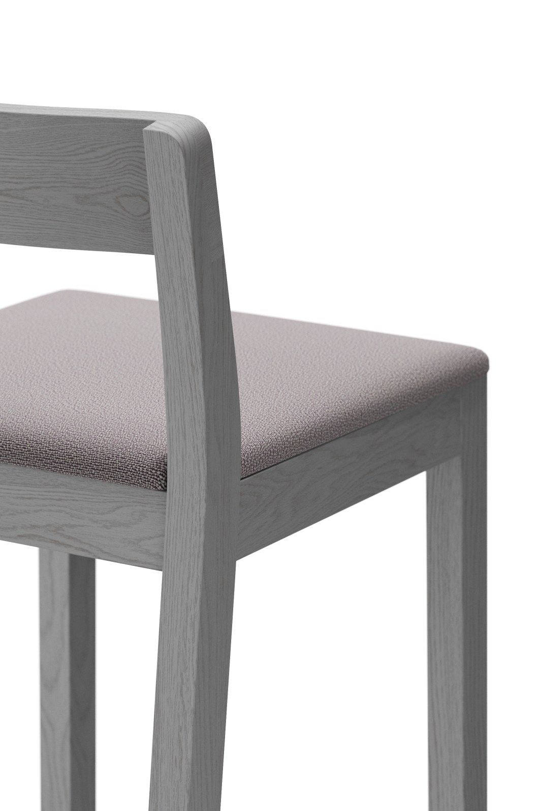 Sit tabouret de bar en bois avec coussin d'assise Zeitraum
