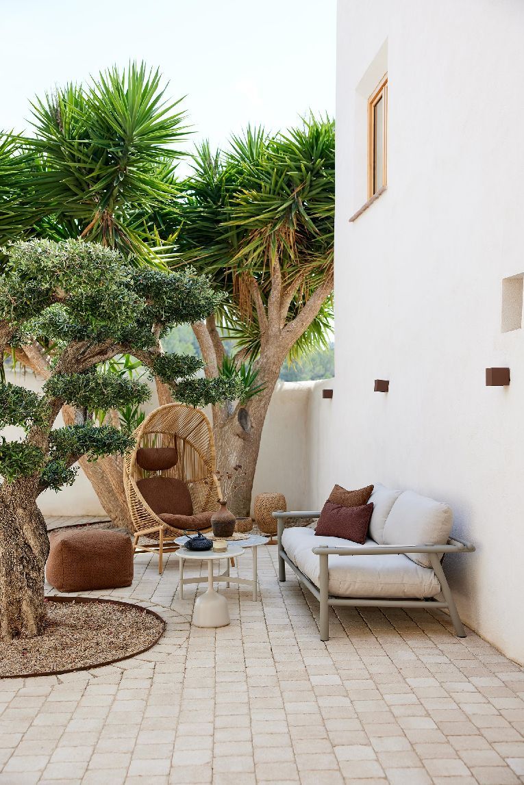 Tabouret d'extérieur Divine H 40 cm Cane-Line 