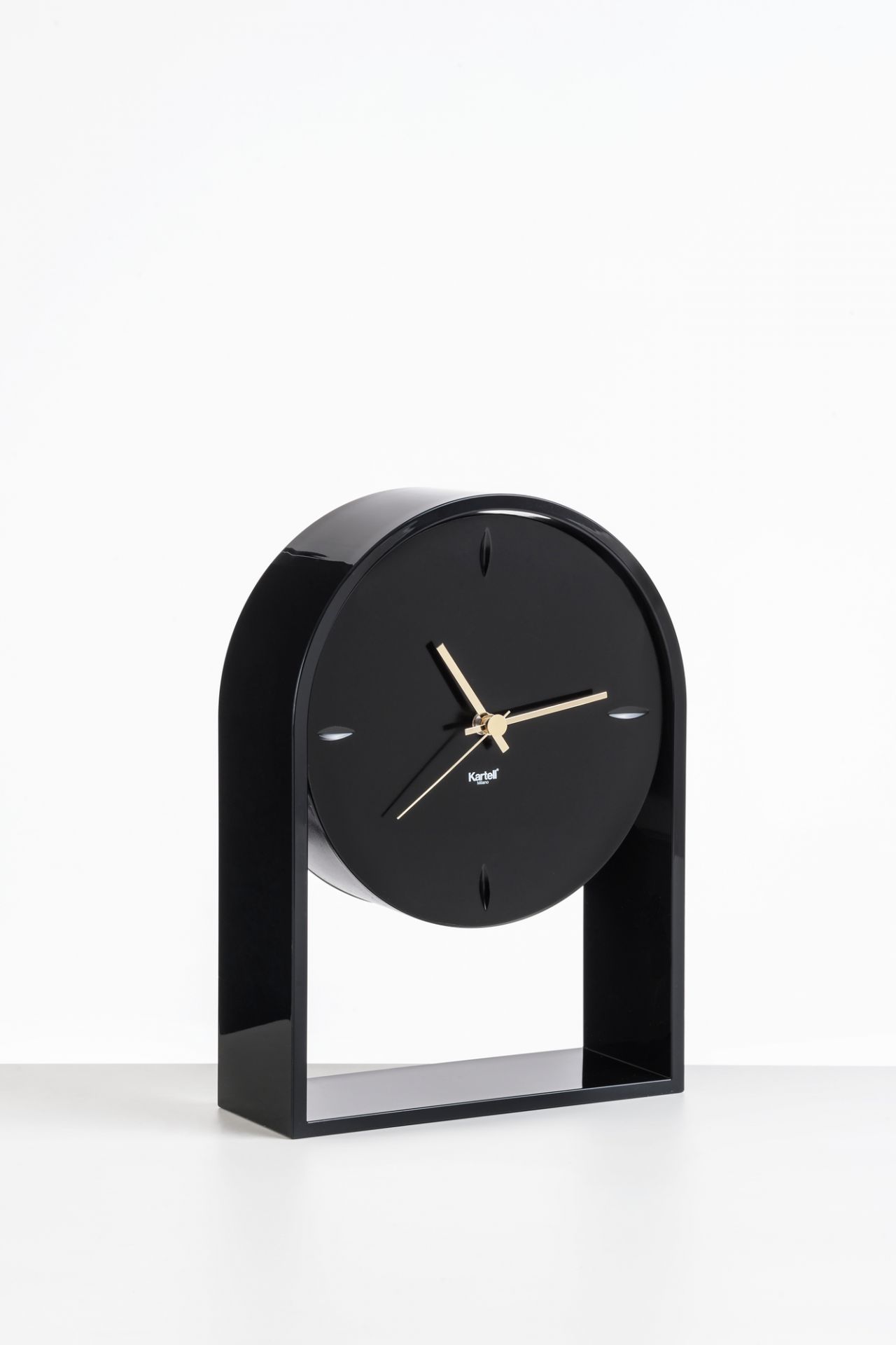 Air du Temps Horloge de bureau Kartell Noir, noir