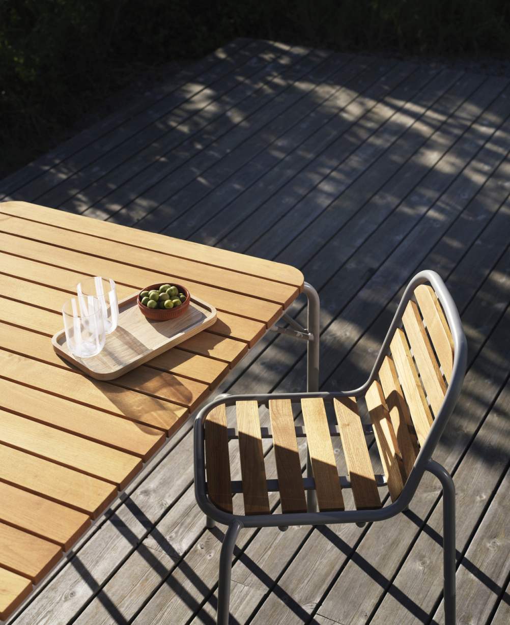 Vig Chair Wood Chaise d'extérieur Normann Copenhagen  
