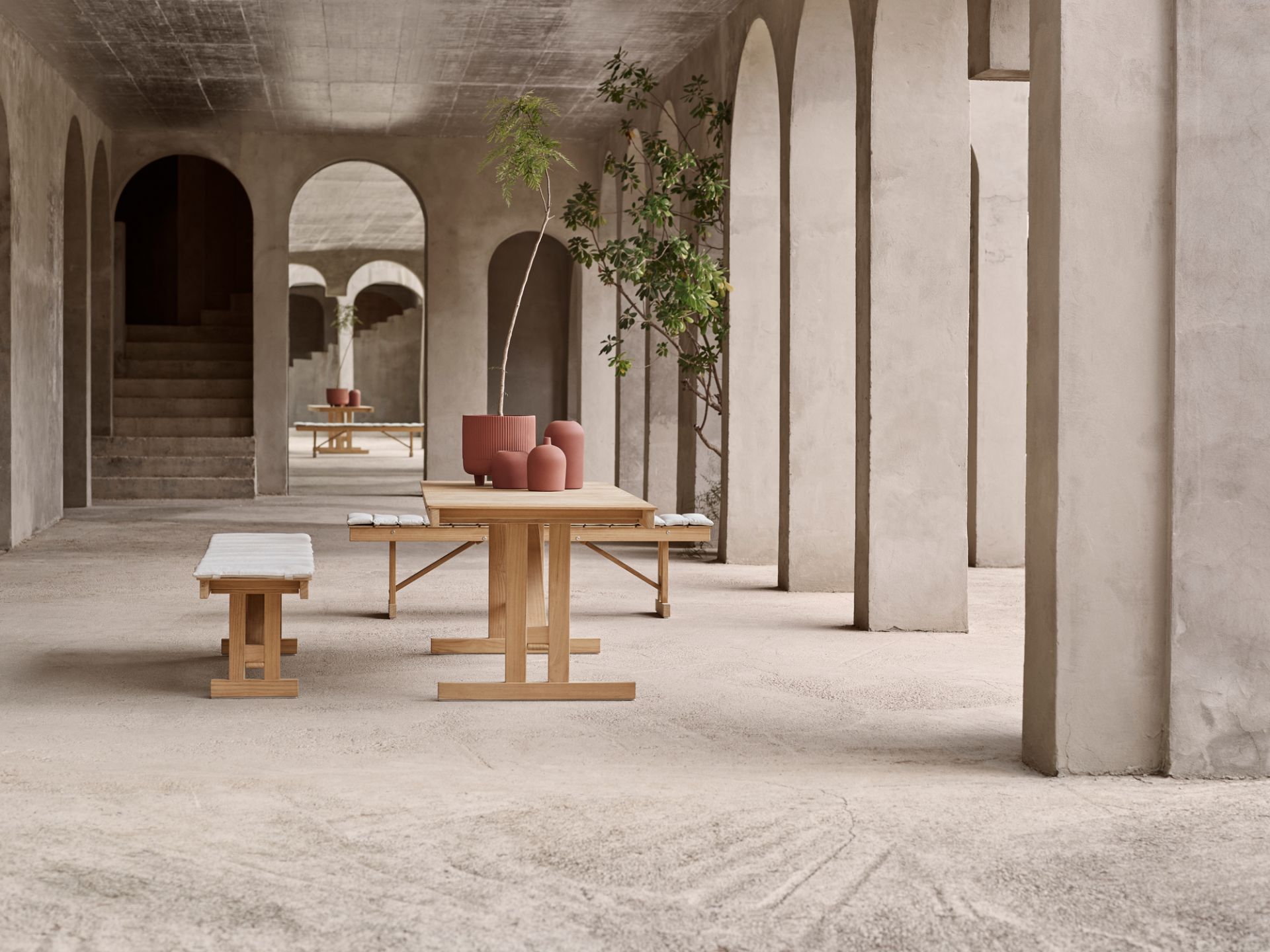 Mogensen banc outdoor Carl Hansen &amp; Søn