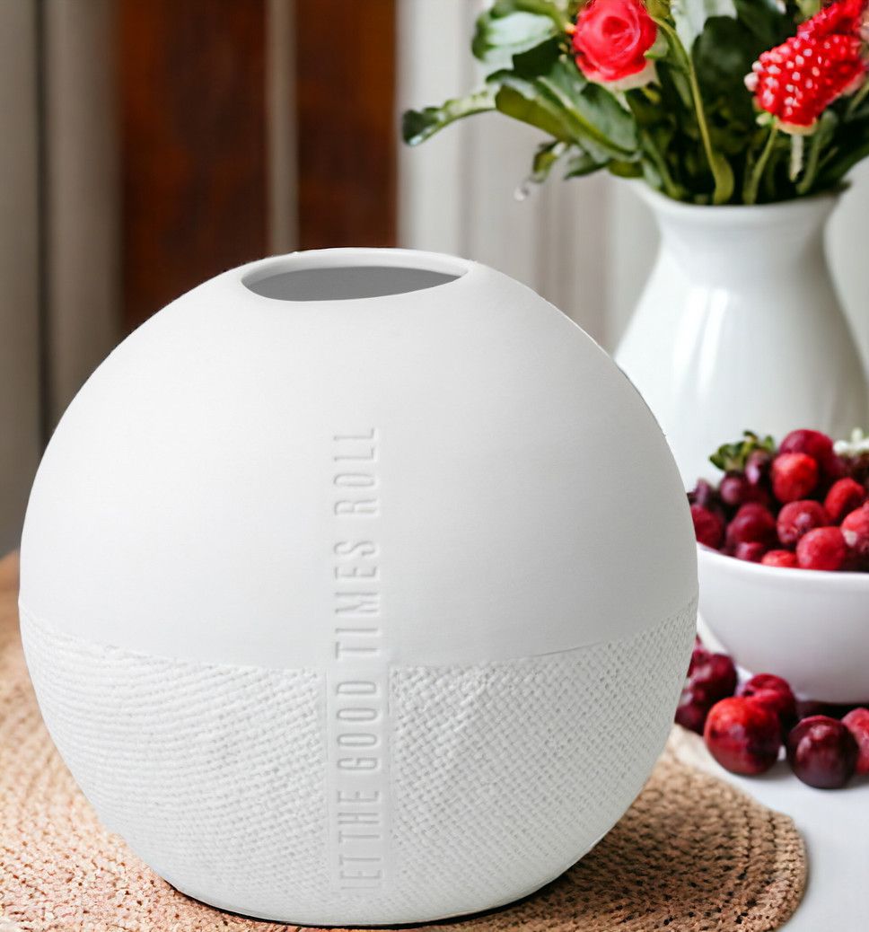 Formsprache Vase Let the Good Times Roll Räder