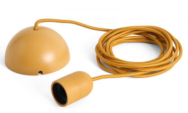 Common Cord Set / Set de douilles pour lampe suspendue Hay Jaune ambré