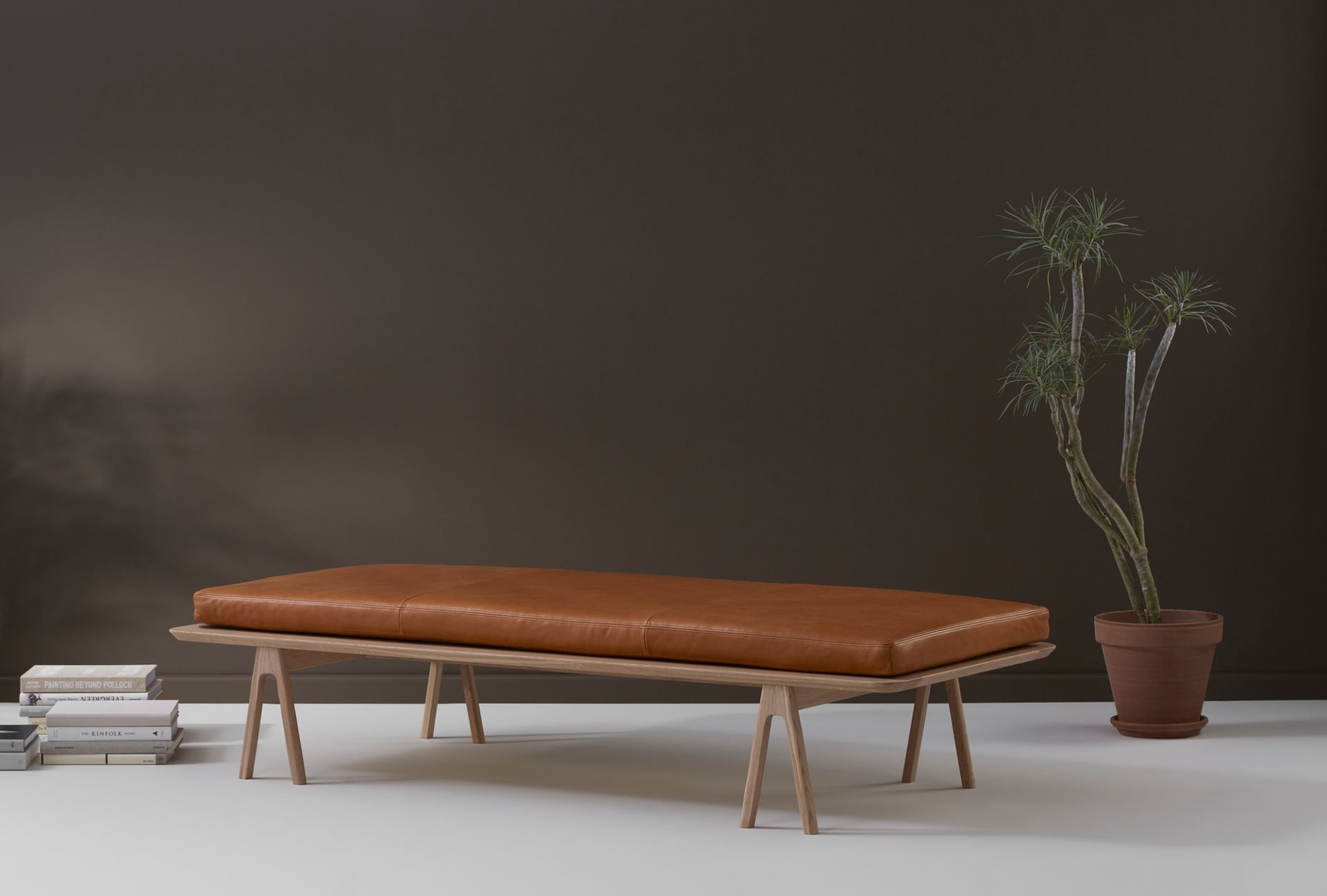 Level Daybed Fainéant Blanc/Noir Woud