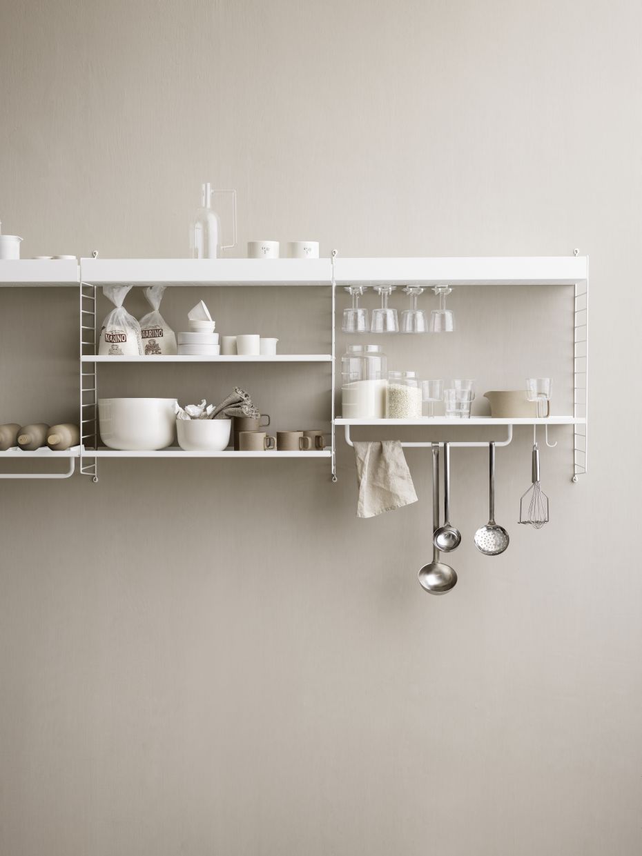 Pièce détachée Barres pour étagère métallique L 78 cm String Furniture 
