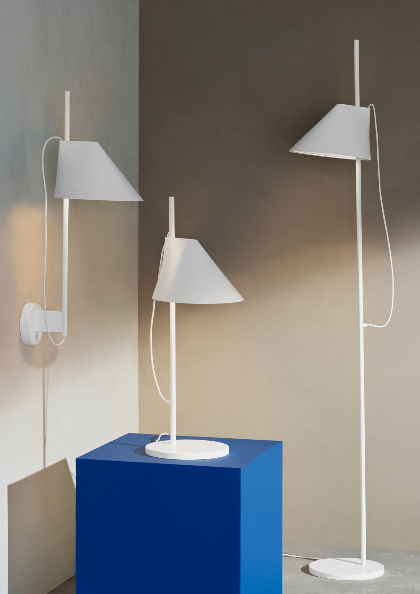 Yuh LED Lampadaire Louis Poulsen Noir