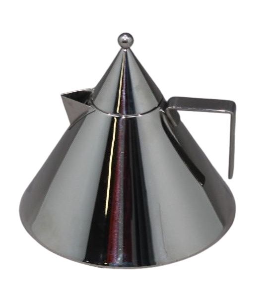 Bouilloire Alessi 'Il Conico' - Acier Inoxydable 18/10 - Design Iconique - Compatible Induction - 1,0L