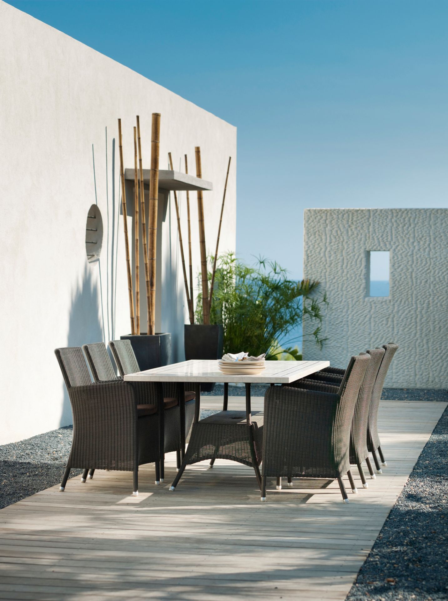 Hampsted Outdoor fauteuil gris clair Cane-Line