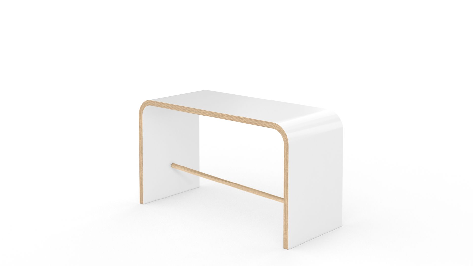 Sit tabouret blanc Tojo