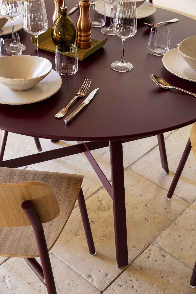 Studie Chair Chaise en chêne d'intérieur Fermob