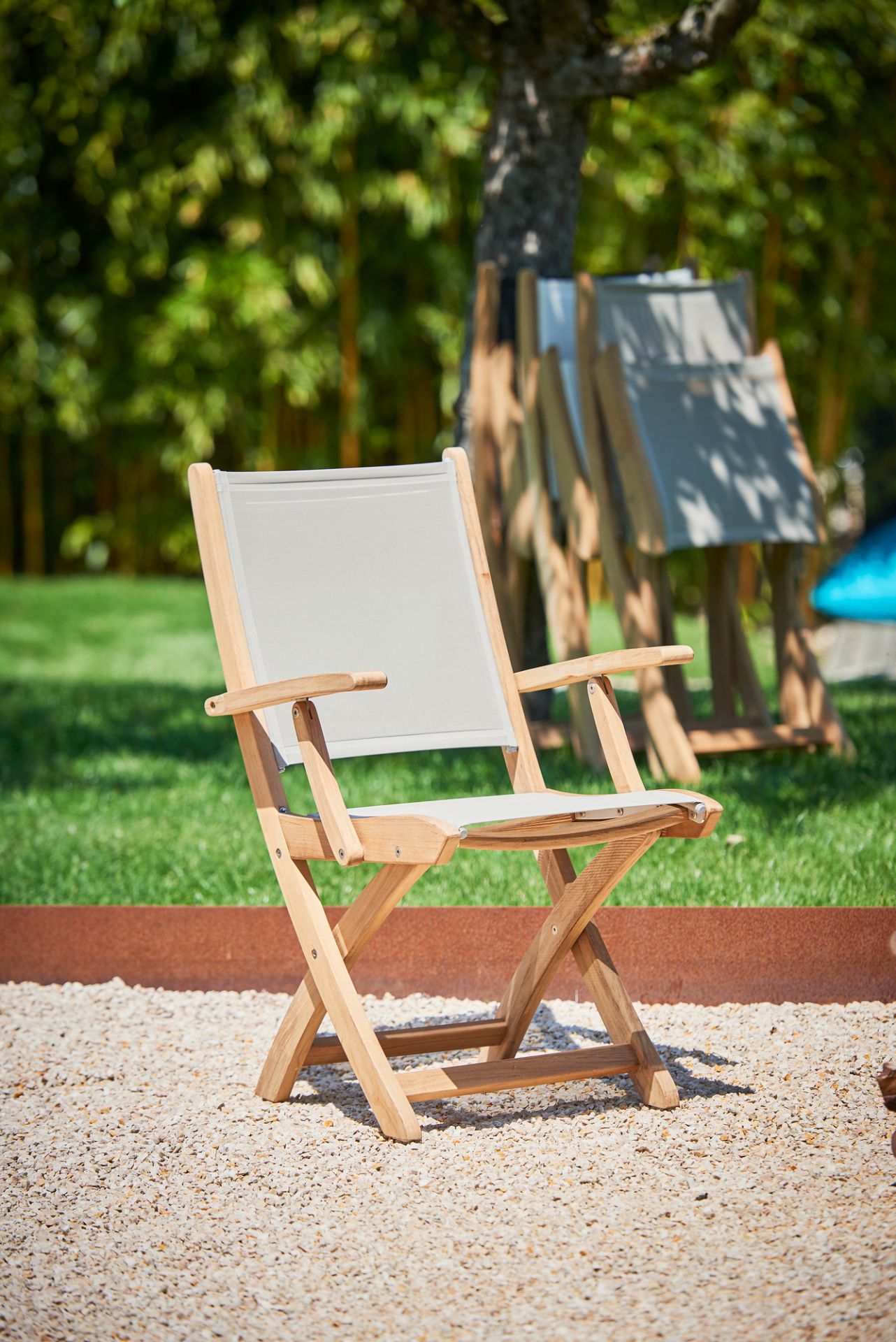 Jump Fauteuil Pliable Blanc Jan Kurtz