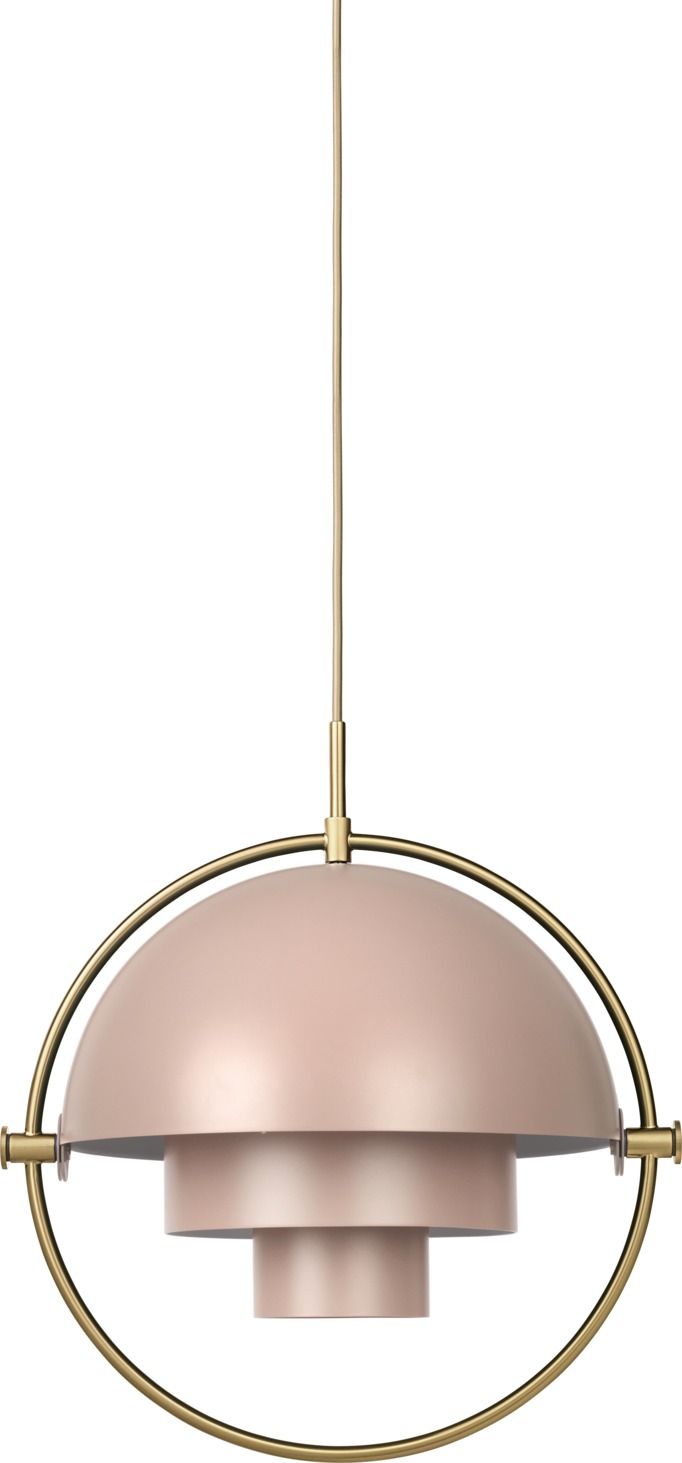 Multi-Lite Suspension Rose Dust / Laiton Gubi