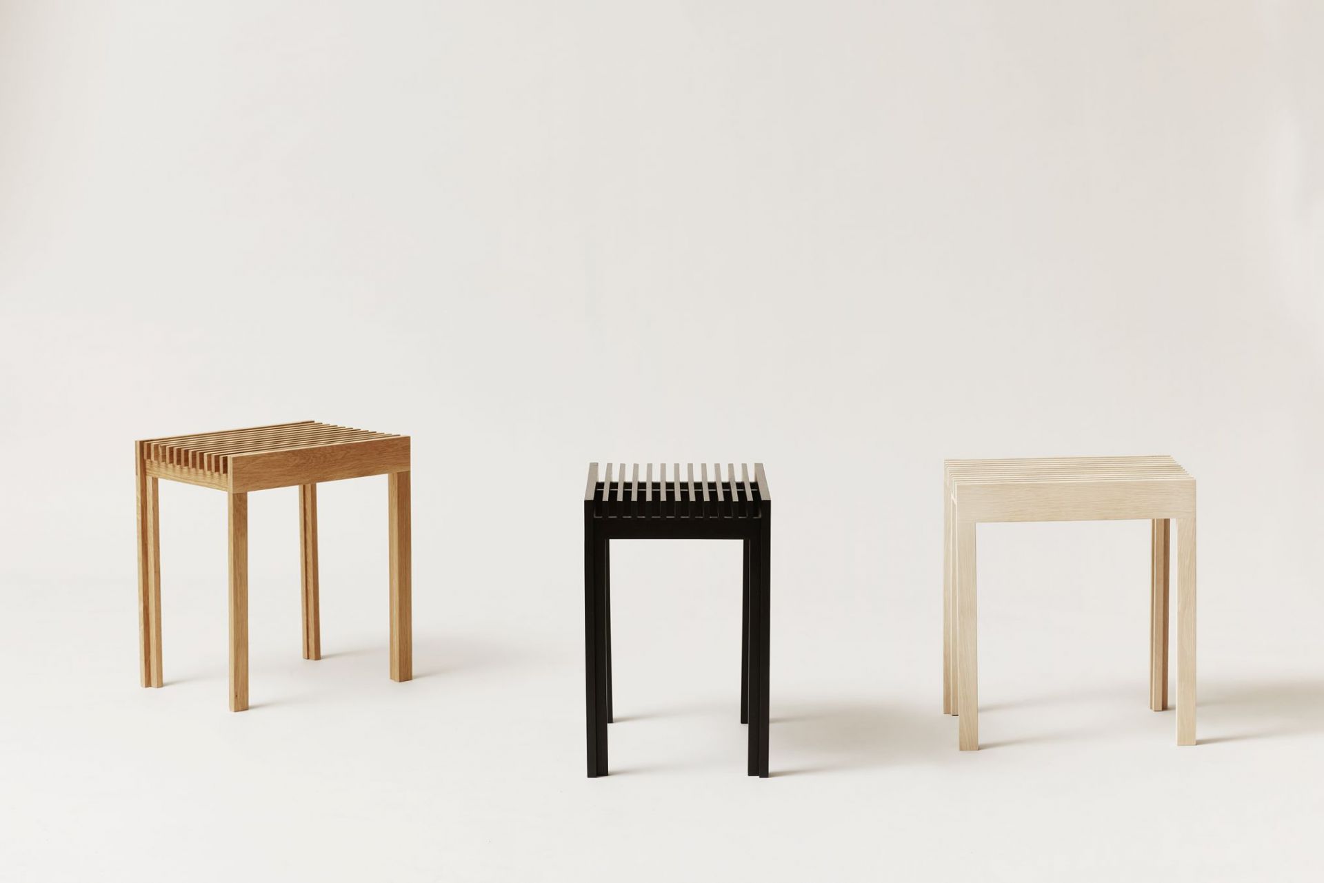 Lightweight Tabouret chêne Form & Refine