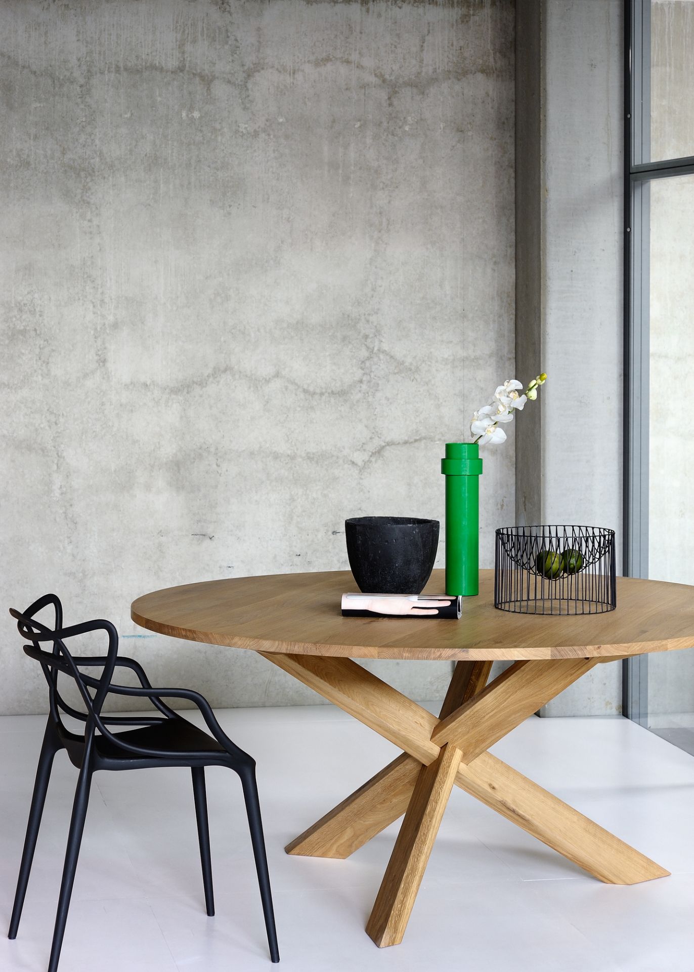 Table à manger Cercle chêne Ethnicraft