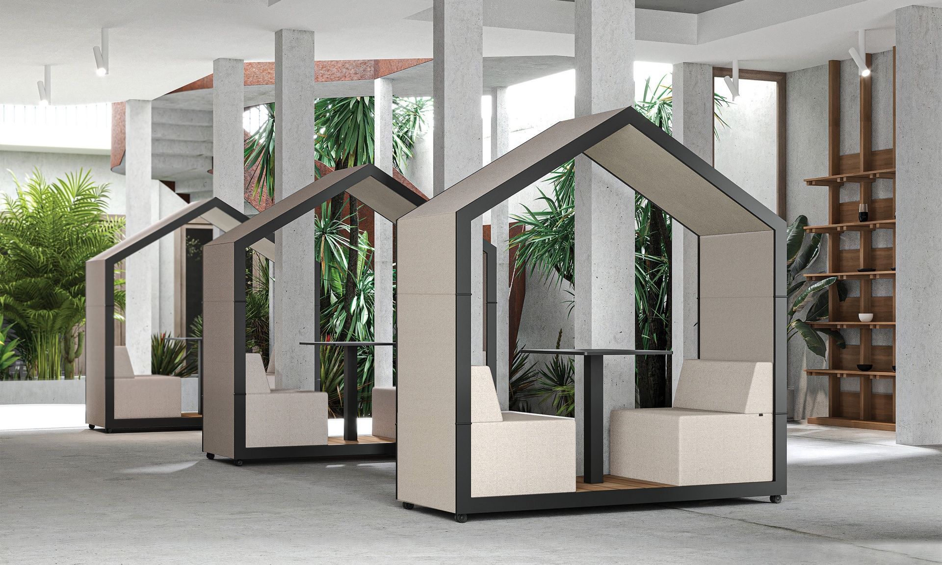 treehouse TH 2 Meubles acoustiques pour 2 personnes Bejot