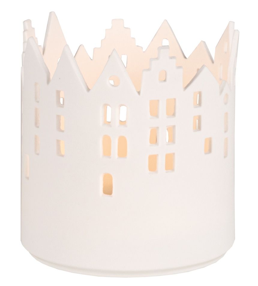 Maison de lumière Assortiment de 4 lumières de ville Räder