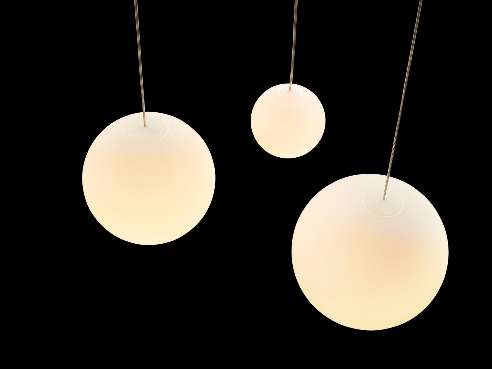 Luna Lamp Suspension Design House Stockholm