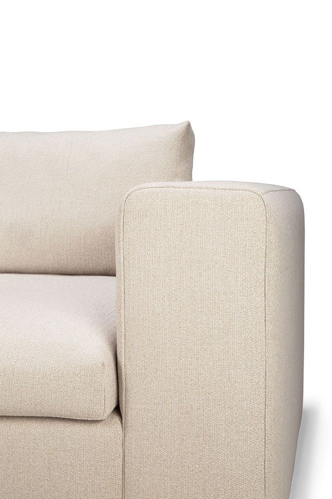 Mellow Sofa Off White Eco Tissu - accoudoir gauche Ethnicraft