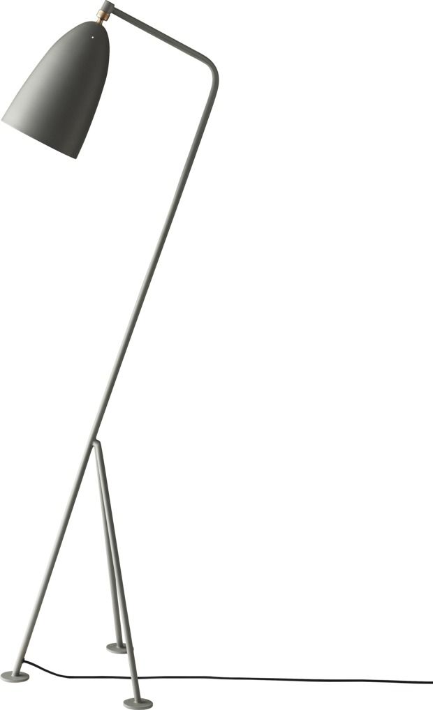 Gräshoppa / Grashoppa lampadaire Dusty blue Gubi